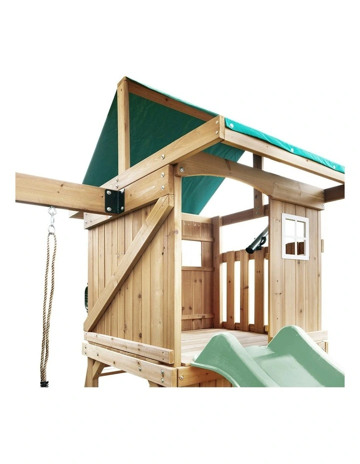 Montrose Swing Set & Play Centre with 2.2m Slide image 3