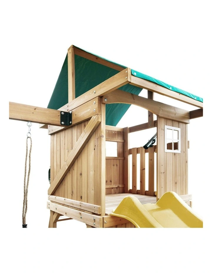 Montrose Swing Set & Play Centre with 2.2m Slide image 3