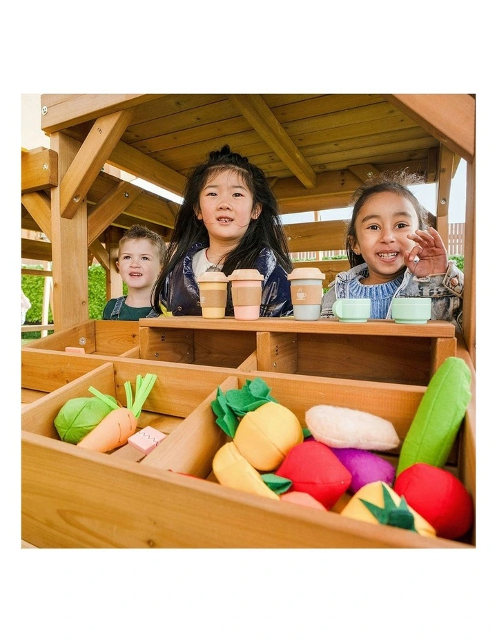 Lifespan Kids Walton Swing Set, Monkey Bars & Play Centre with 2.2m Slide in Green image 7