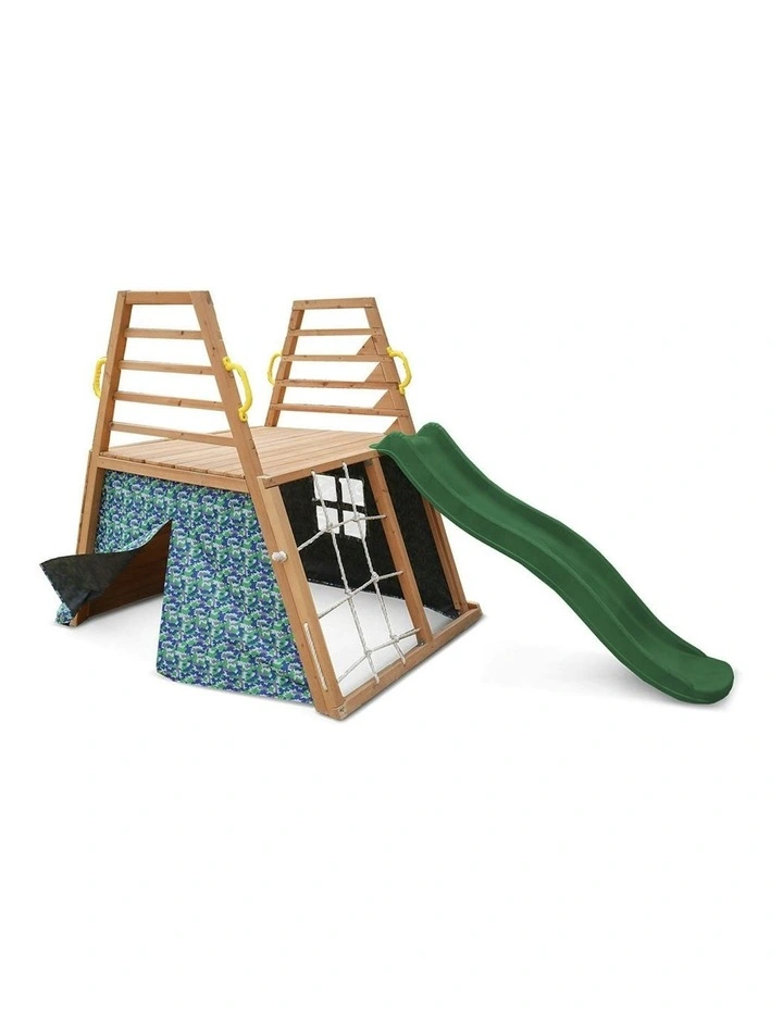 Lifespan Kids Cooper Climb &  1.8m Slide in Green image 1