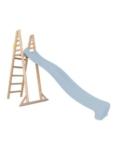 Lifespan Kids Jumbo Climb &  3.0m Slide in Pastel Blue