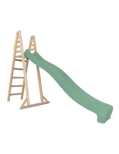 Lifespan Kids Jumbo Climb &  3.0m Slide in Pastel Green