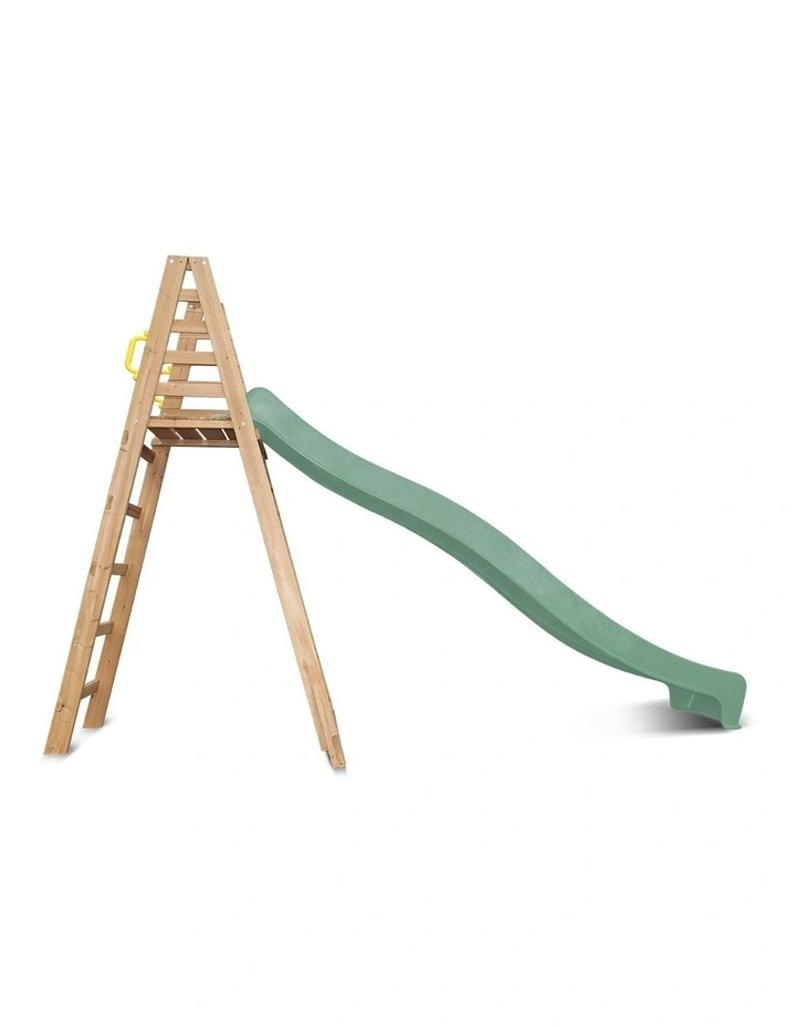 Lifespan Kids Jumbo Climb &  3.0m Slide in Pastel Green image 2