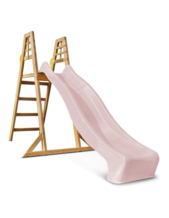 Lifespan Kids Sunshine Climb &  2.2m Slide in Pastel Pink image 1