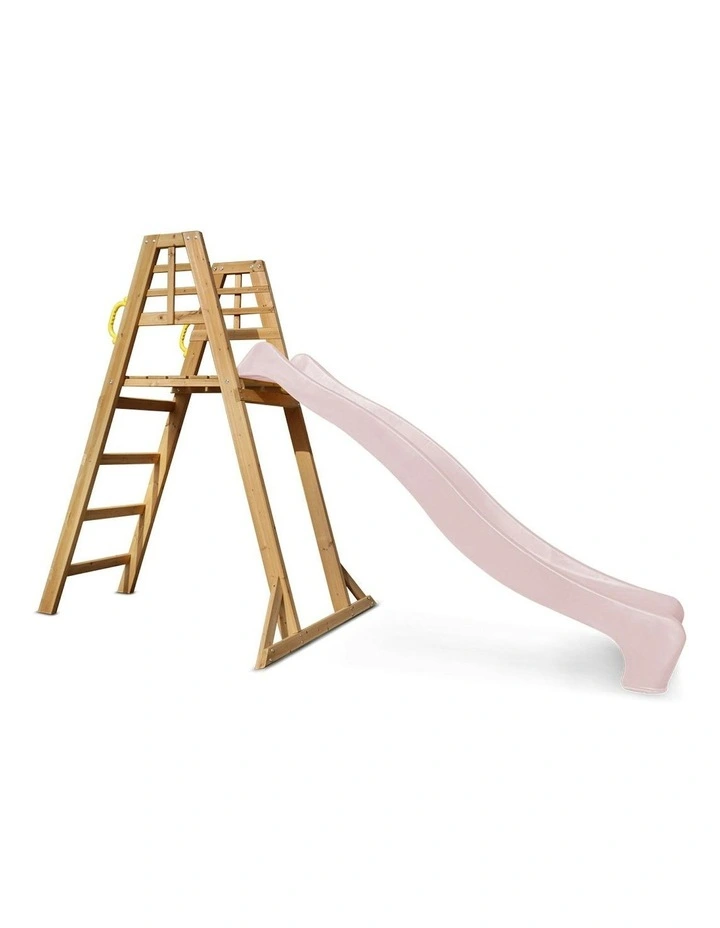 Lifespan Kids Sunshine Climb &  2.2m Slide in Pastel Pink image 4