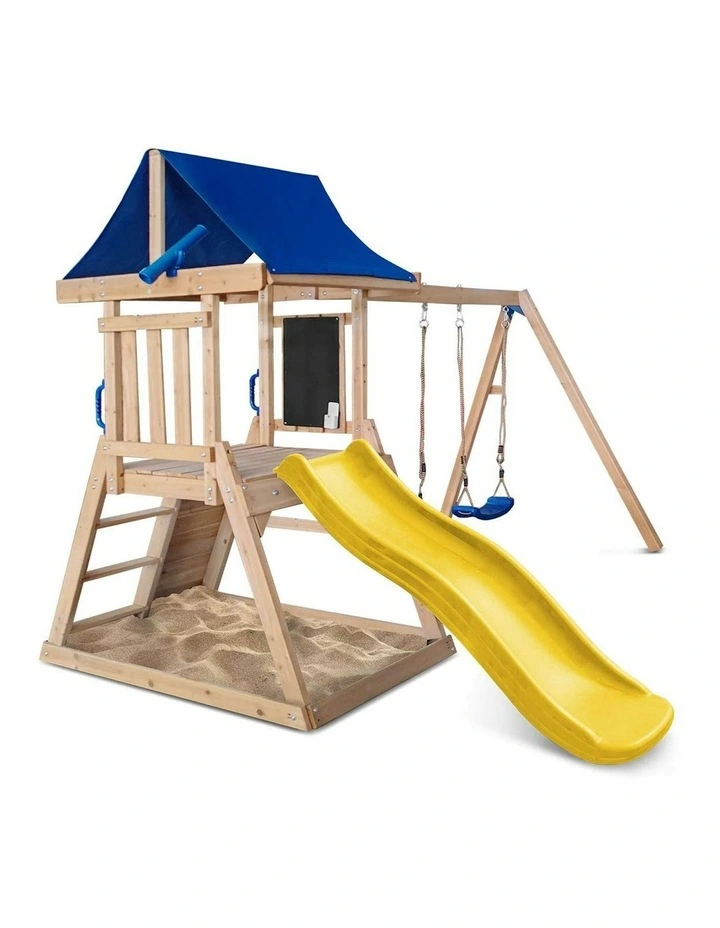 Hazelbrook Swing Set And Play Centre with Slide 1.8m image 2
