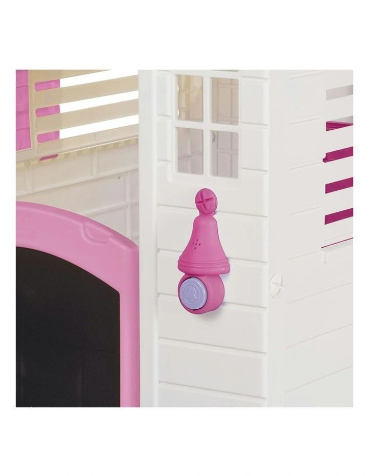 Garden Playhouse with Pink Fence image 2