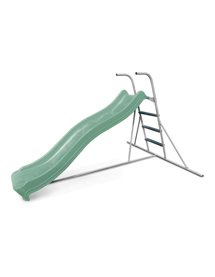 Slippery Slide 2.2m in Pastel Green image 1