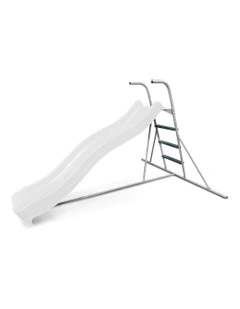 Slippery Slide 2.2m in Pastel White