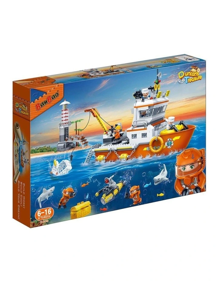 Duncan's Treasure Explorer Ship 7408 image 1