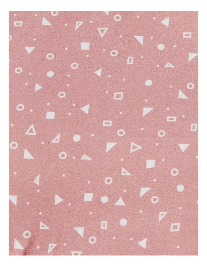 My Brest Friend Original Breastfeeding Pillow - Dusty Rose Geo image 3