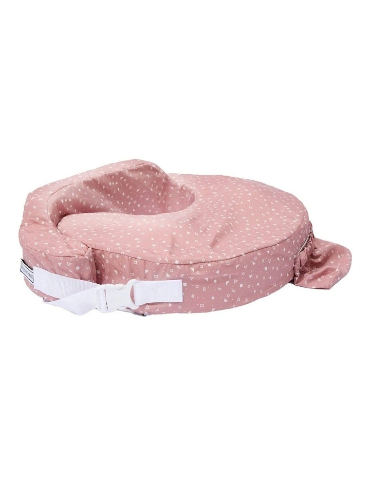 My Brest Friend Original Breastfeeding Pillow - Dusty Rose Geo image 4