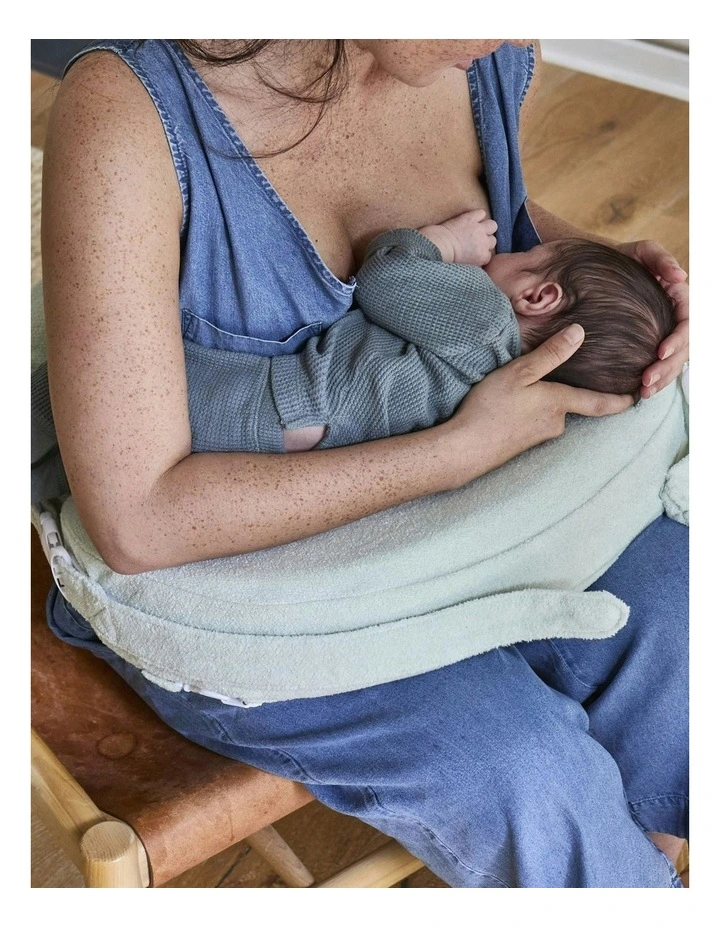 Breastfeeding Pillow Deluxe - Spring Green image 4