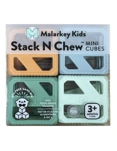 Stack N Chew Mini Cubes 4 Pack in Multi