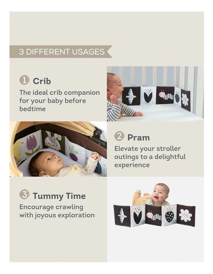 Bunny Soft Sensory Pram Book image 3