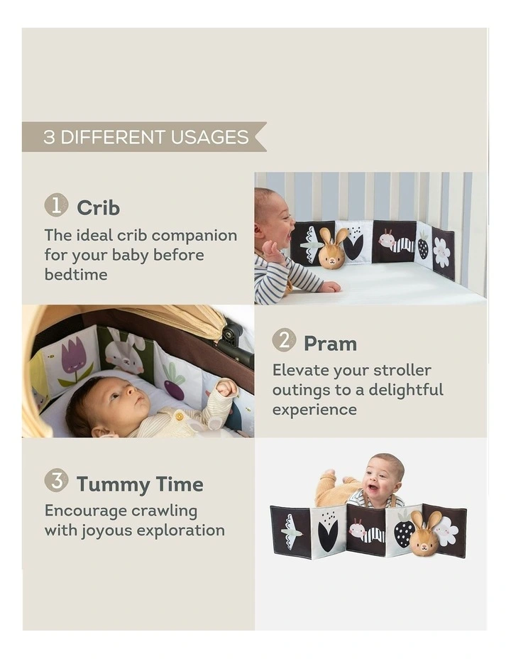 Bunny Pram Book And Toy Set image 3