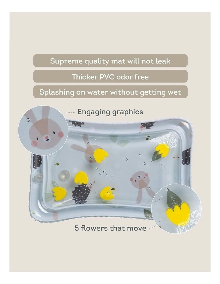 Tummy Time Set With Water Mat And Supportive Cushion image 6