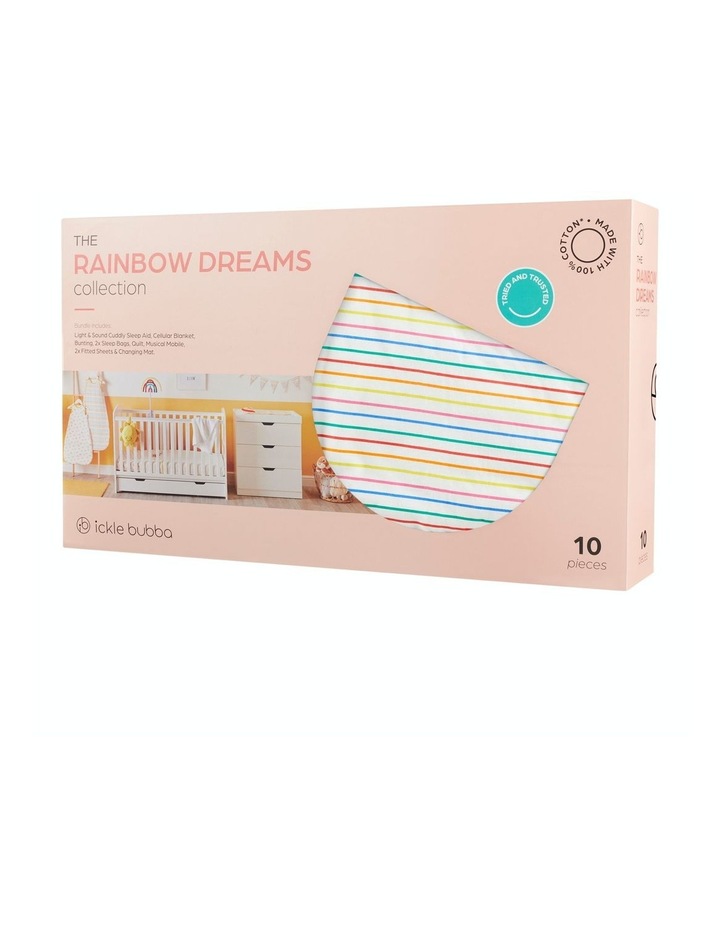 The Rainbow Dreams Collection 10 Piece Nursery Starter Set