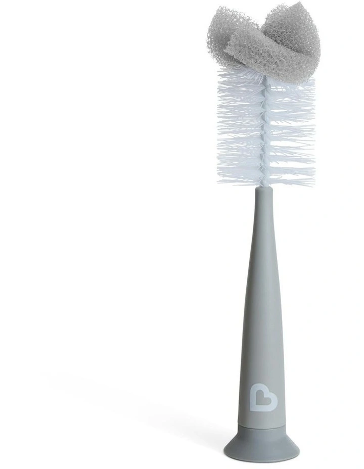 Modern Sponge Bottle Brush in Grey image 1