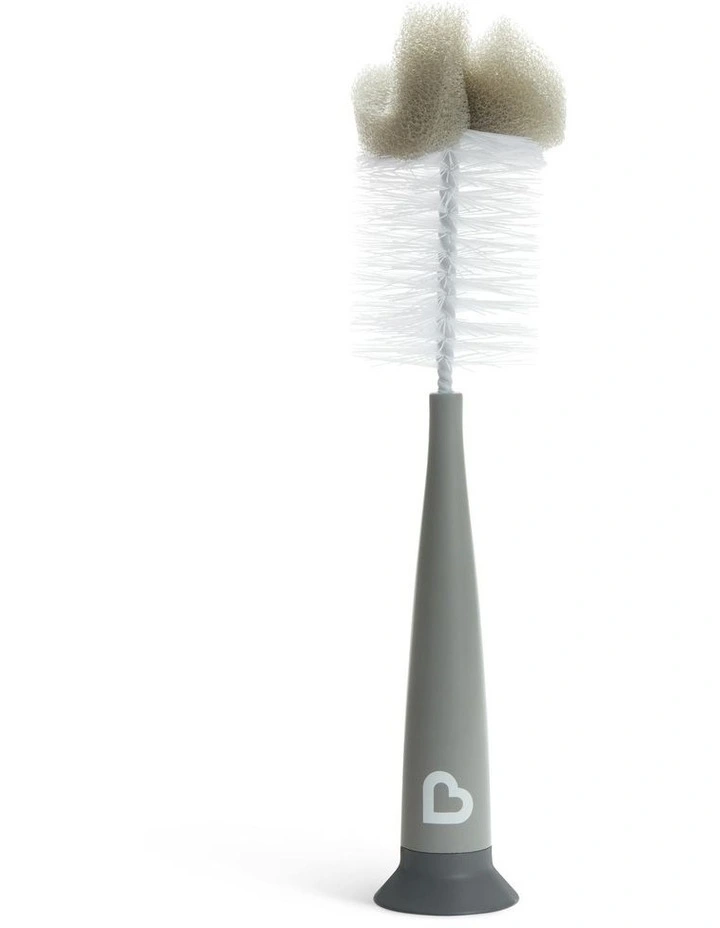Modern Sponge Bottle Brush in Grey image 3
