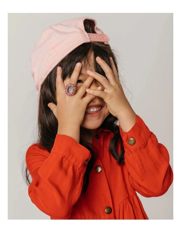 Me Time Double Mood Rings in Multi image 3