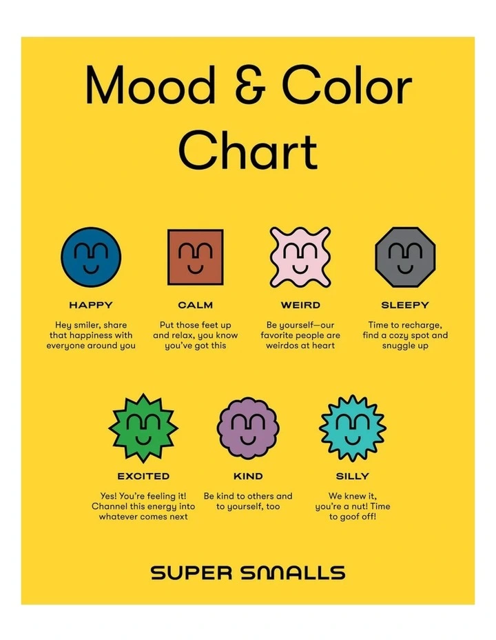 Me Time Double Mood Rings in Multi image 4