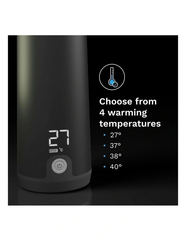 Superfast Portable Bottle Warmer in Black image 5