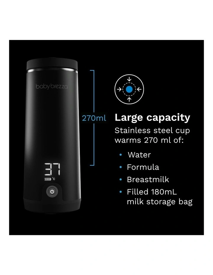 Superfast Portable Bottle Warmer in Black image 6