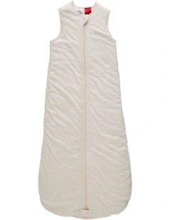 Sleeveless Padded Sleeping Bag in Cream