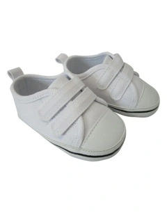 Velcro Sneaker in White