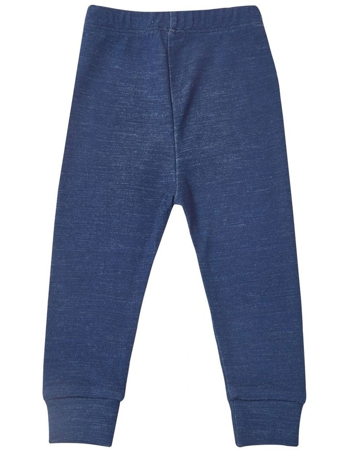 Pant in Navy Marle image 2