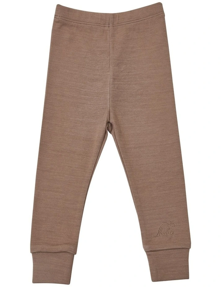 Pant in Brown Marle image 1