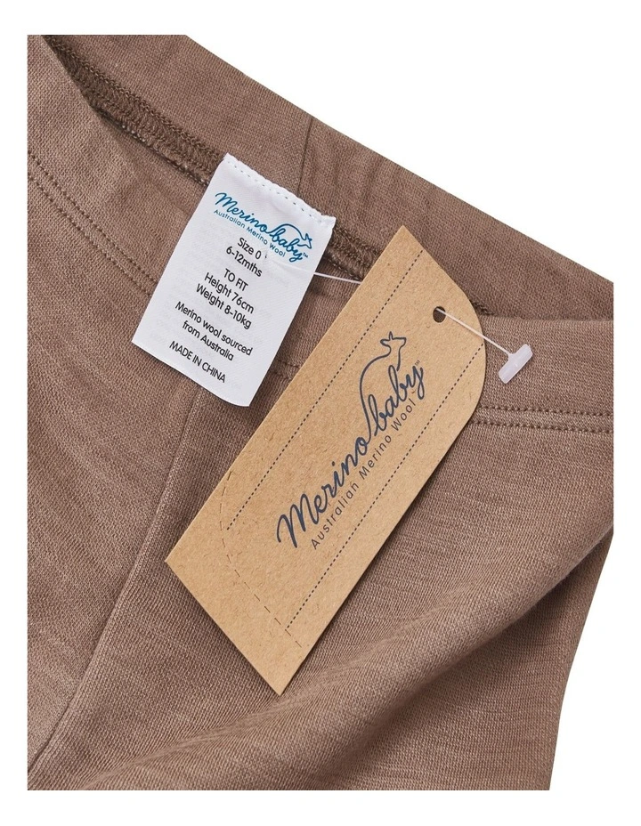 Pant in Brown Marle image 3