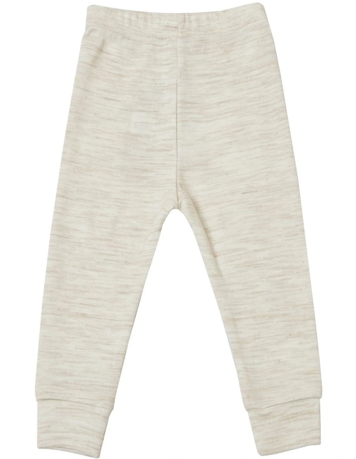 Pant in Cream Marle image 2