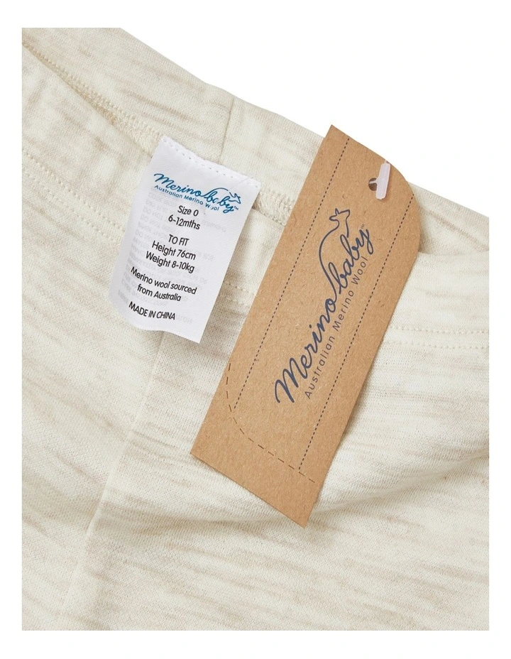 Pant in Cream Marle image 3
