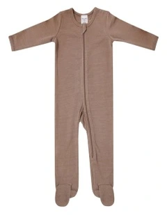 Coverall in Brown Marle