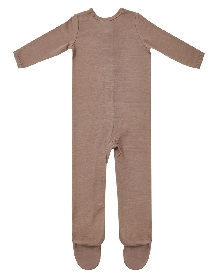 Coverall in Brown Marle image 2