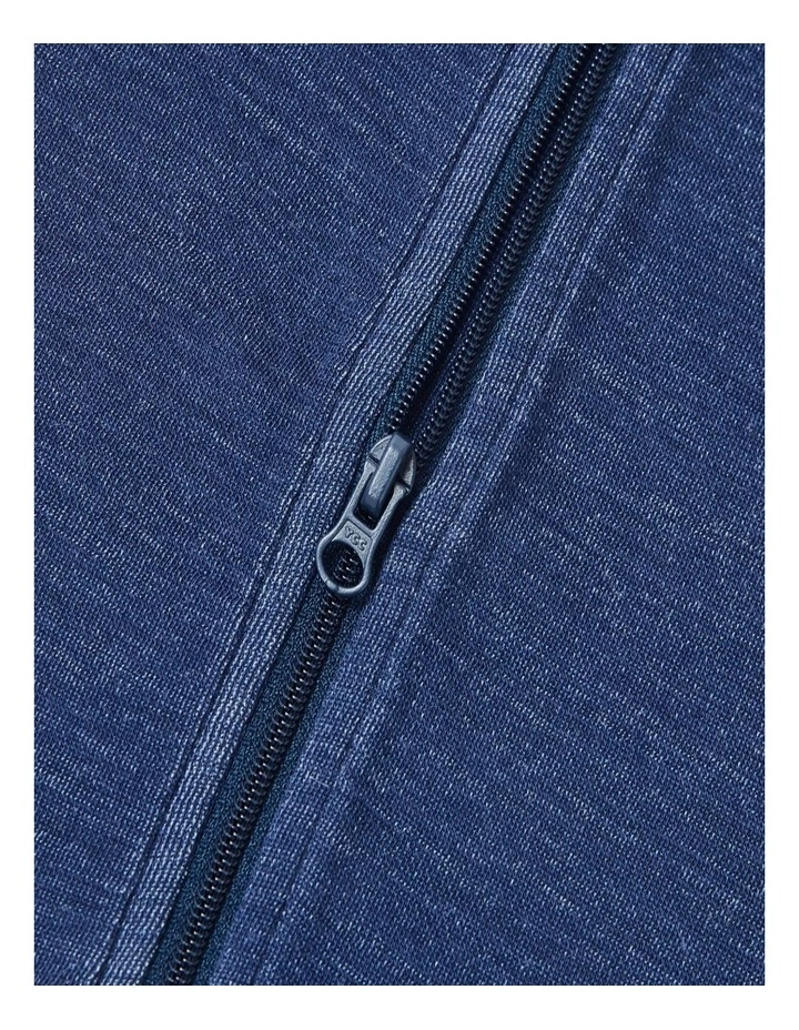 Coverall in Navy Marle image 6