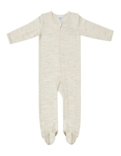 Coverall in Cream Marle