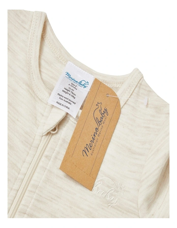 Coverall in Cream Marle image 3