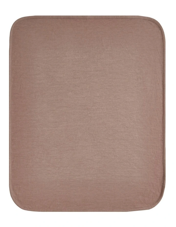 Blanket in Brown Marle image 1