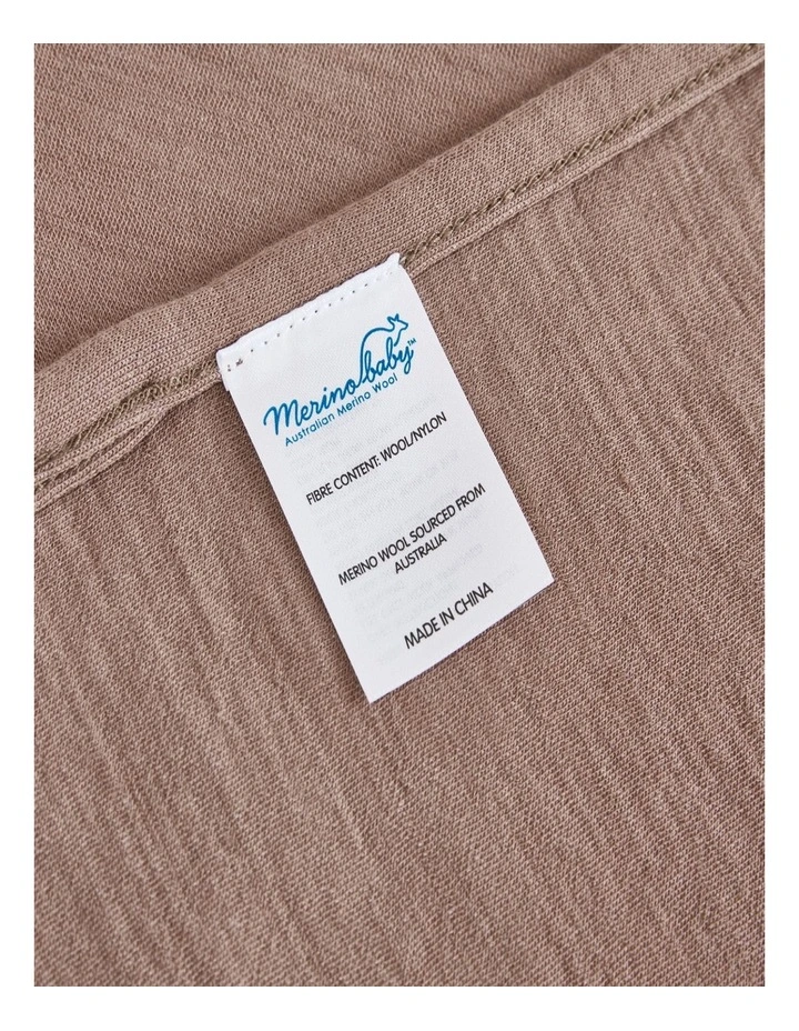 Blanket in Brown Marle image 4