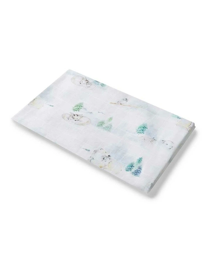 Arctic Organic Muslin Wrap in Multi image 1