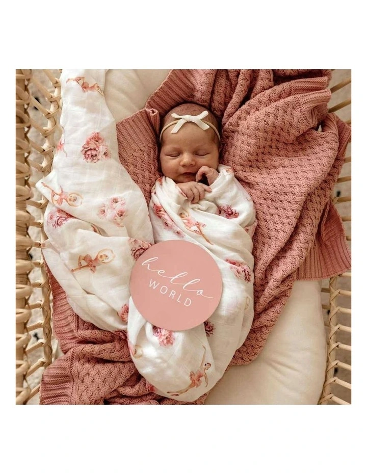 Ballerina & Rosa Reversible Milestone Cards