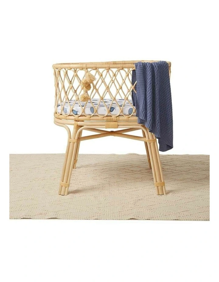 Organic Bassinet Sheet /Change Pad Cover in Multi image 4