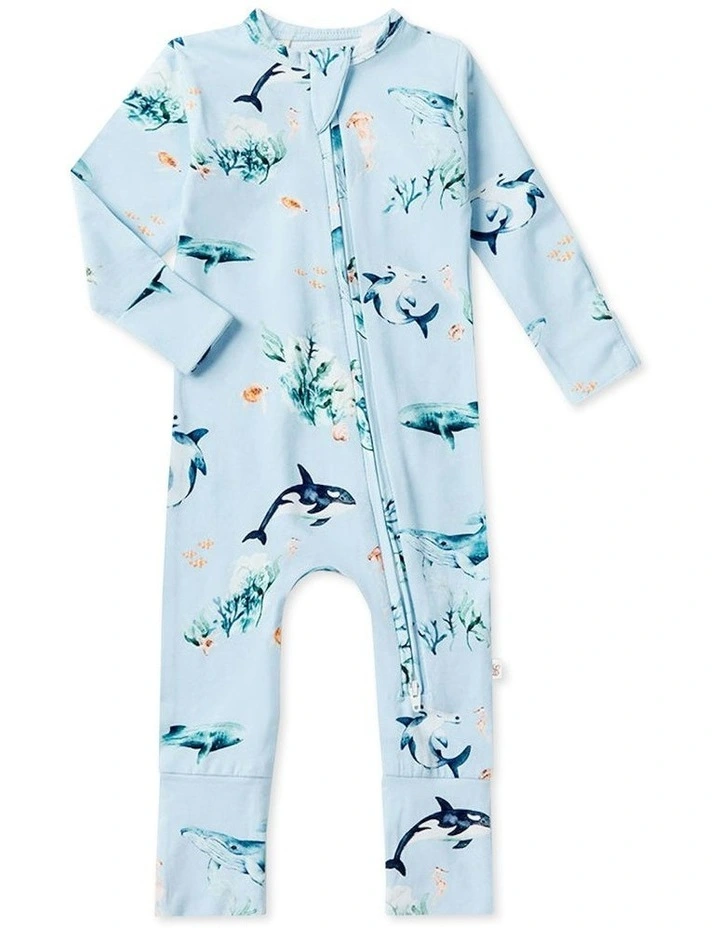 Convertible Romper in Blue image 1