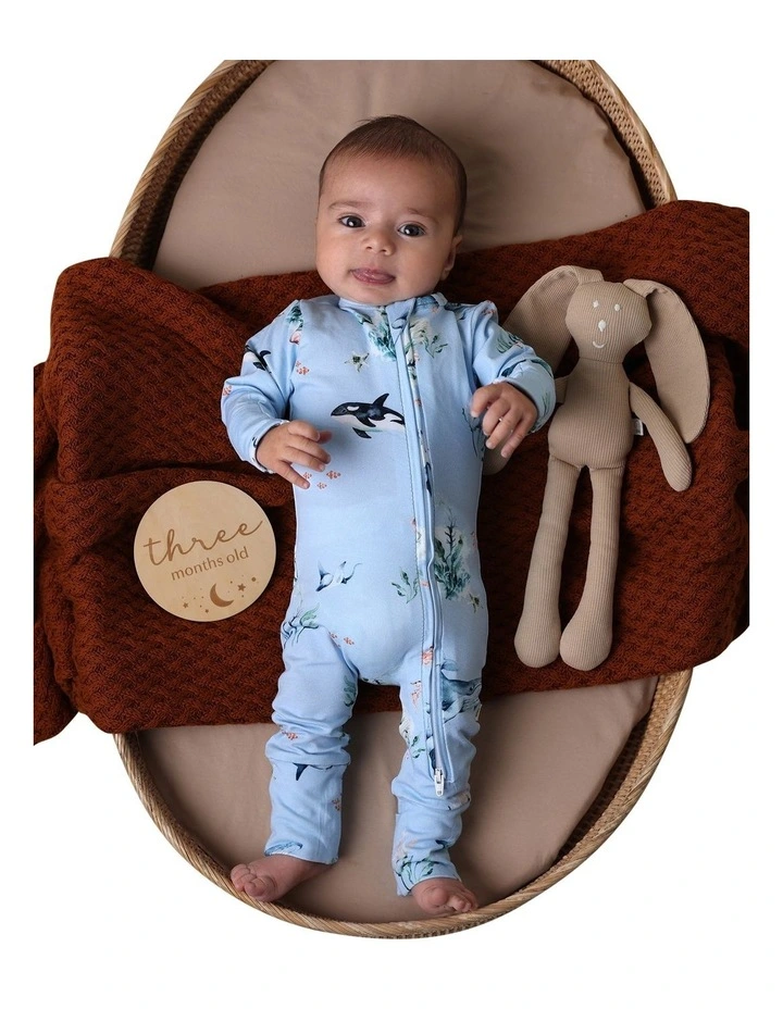 Convertible Romper in Blue image 3