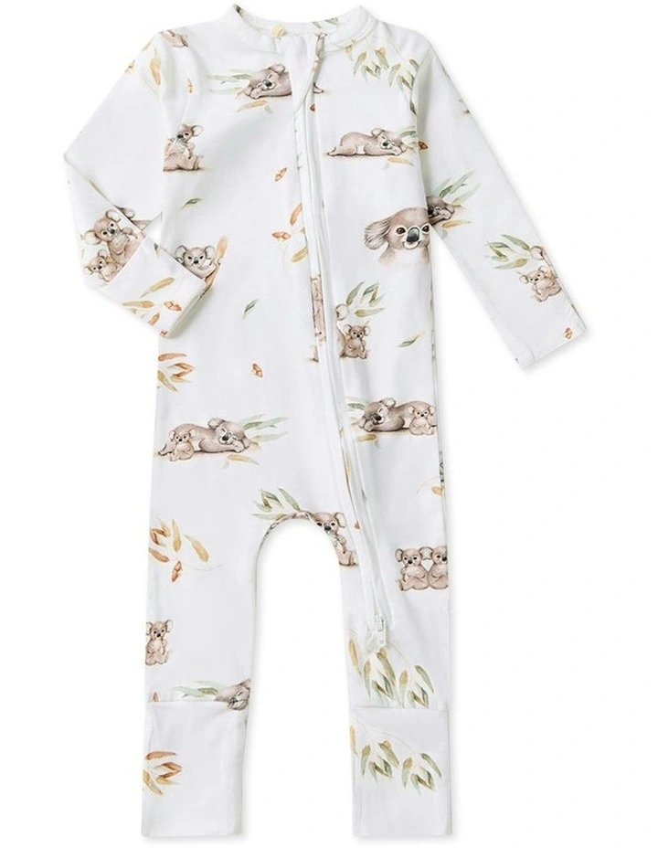 Koala Convertible Romper in White image 1