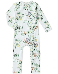 Eucalypt suit Convertible Romper in White