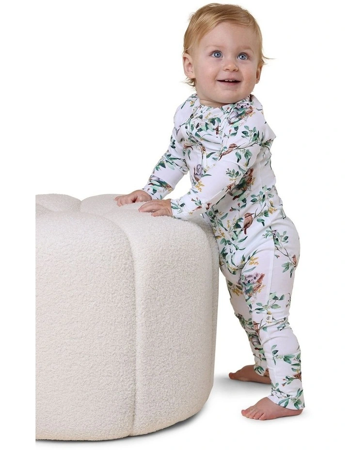 Eucalypt suit Convertible Romper in White image 3